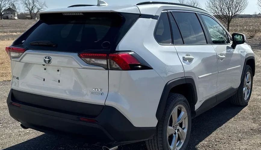 2021 Toyota RAV4 XLE Premium Hybrid SUV, view
