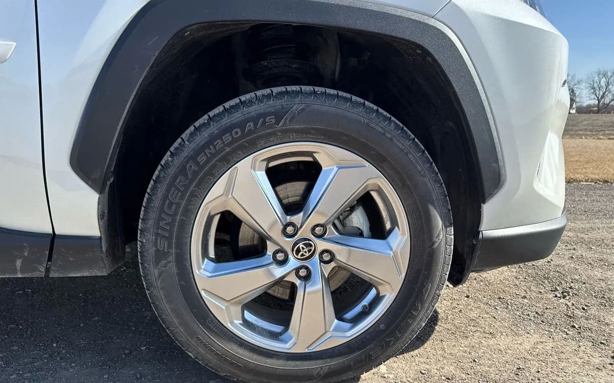 2021 Toyota RAV4 XLE Premium Hybrid SUV, view