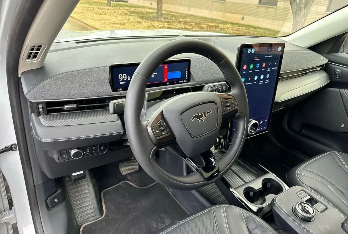 2021 Ford Mustang Mach E SUV, view