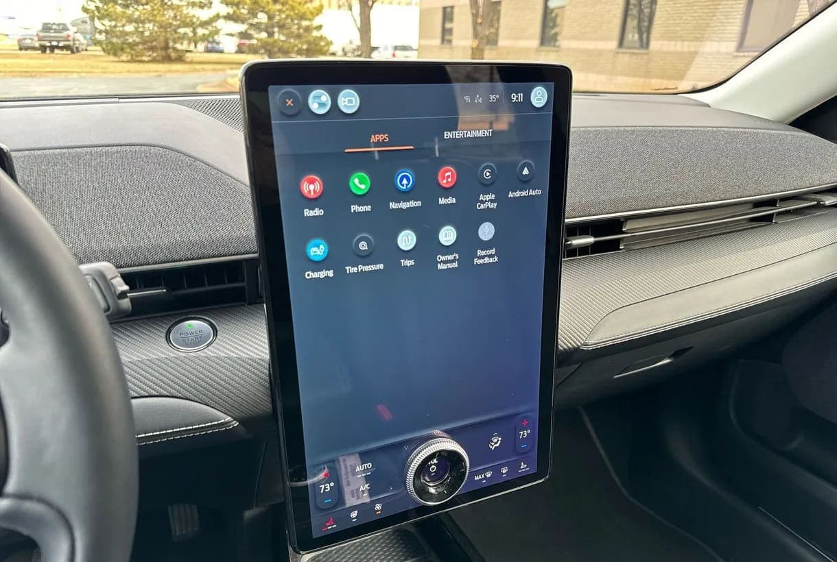 2021 Ford Mustang Mach E SUV, view