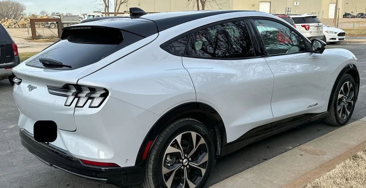 2021 Ford Mustang Mach E SUV, view