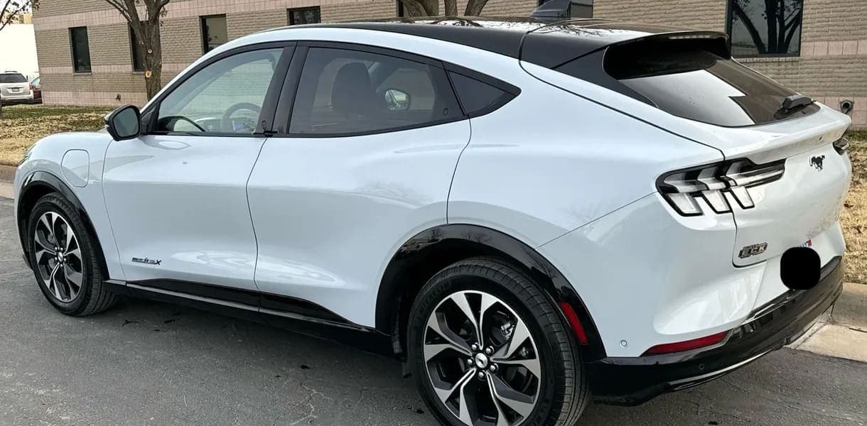 2021 Ford Mustang Mach E SUV, view