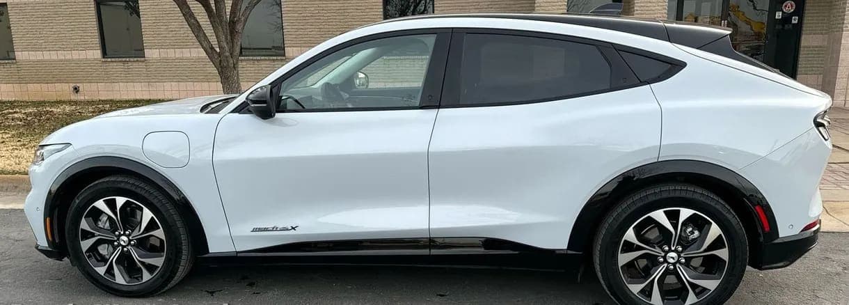 2021 Ford Mustang Mach E SUV, view