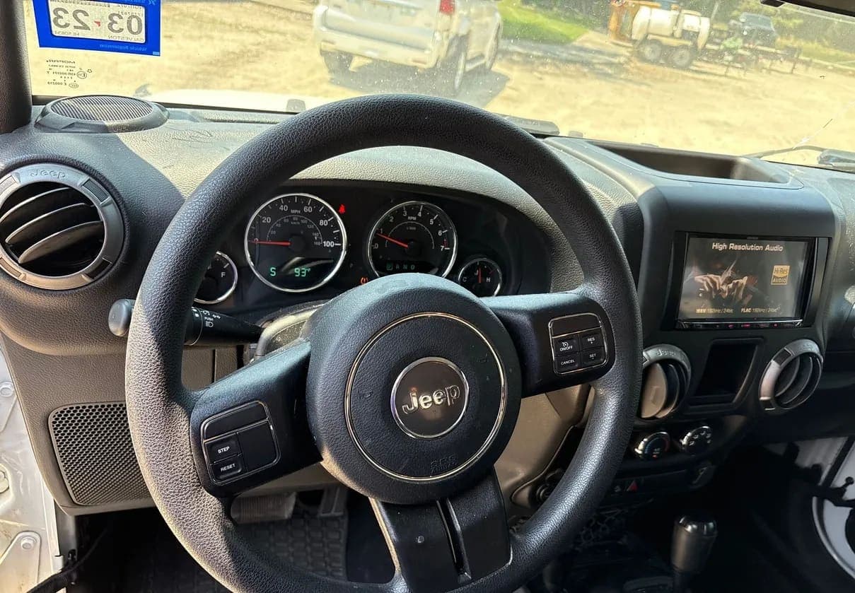 2017 Jeep Wrangler SUV, view