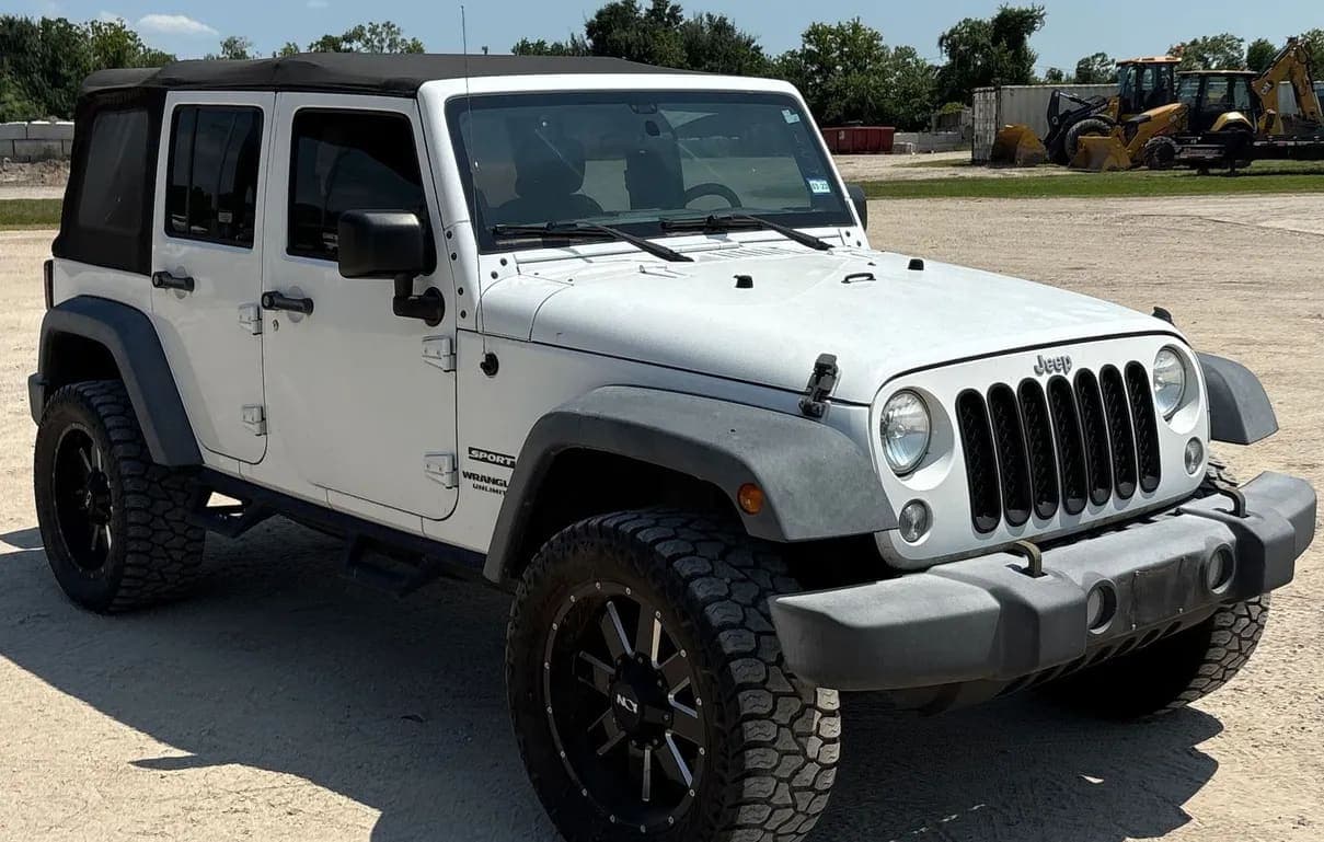 2017 Jeep Wrangler SUV, view