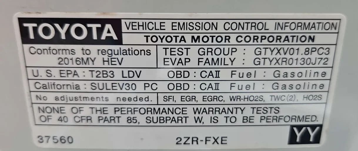 2016 Toyota Prius, view