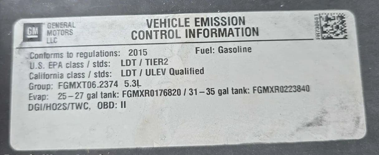 2015 GMC Yukon SLE SUV, view