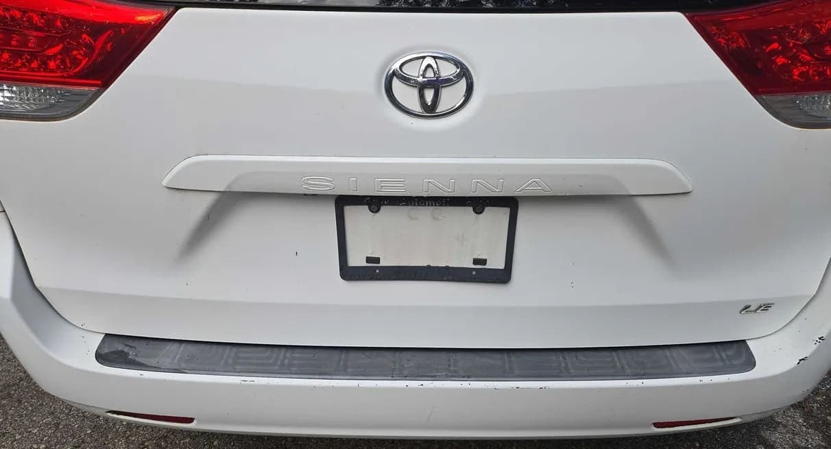 2011 Toyota Sienna LE van, view