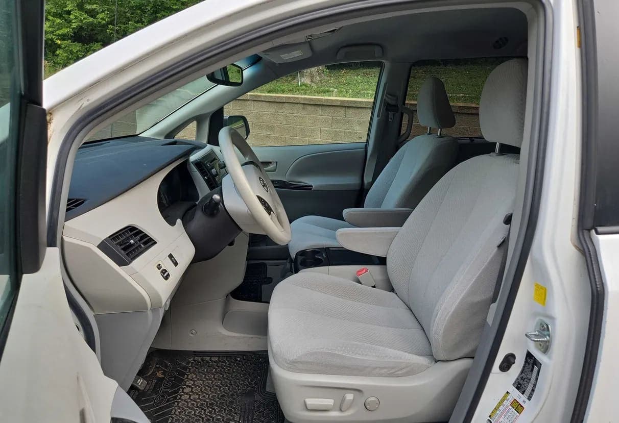 2011 Toyota Sienna LE van, view