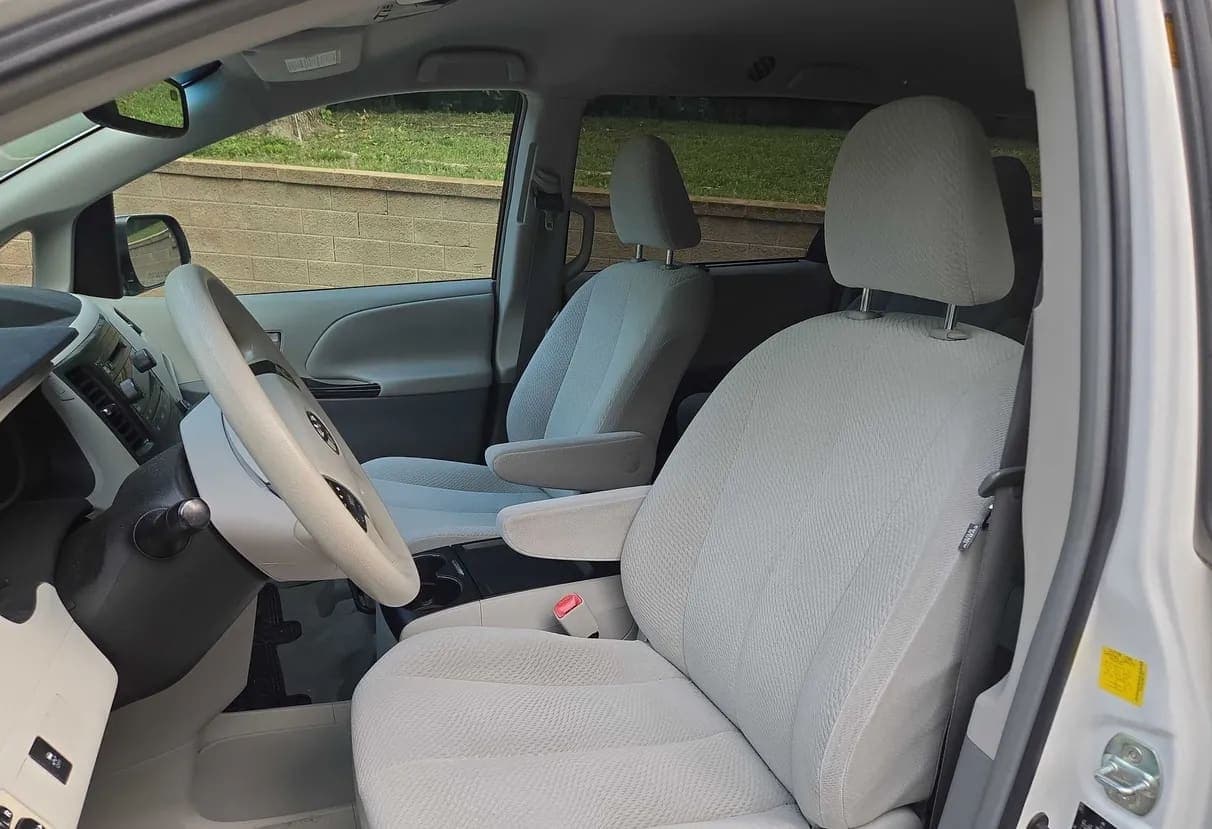 2011 Toyota Sienna LE van, view