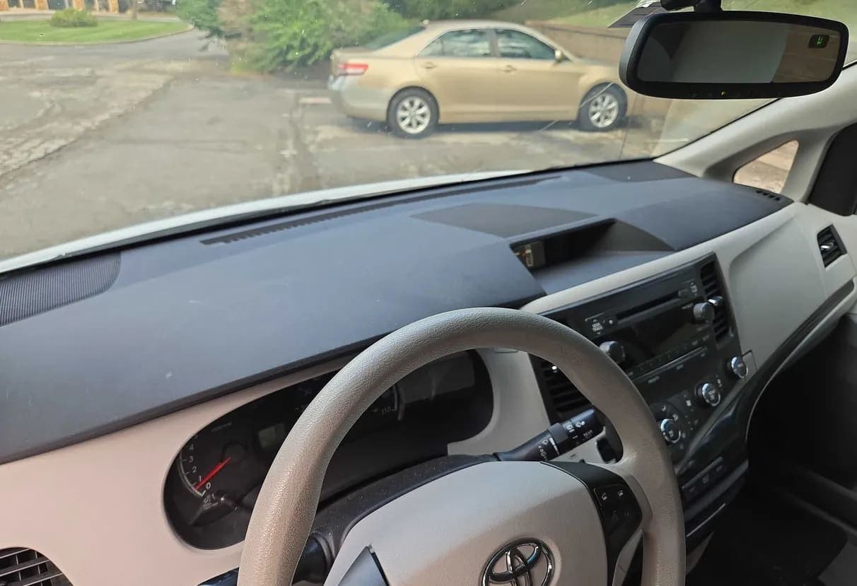 2011 Toyota Sienna LE van, view