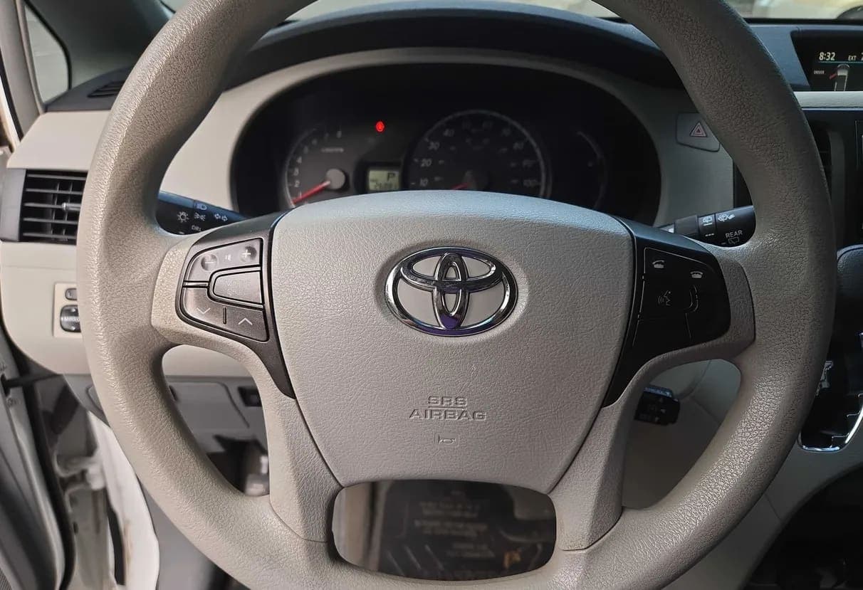2011 Toyota Sienna LE van, view