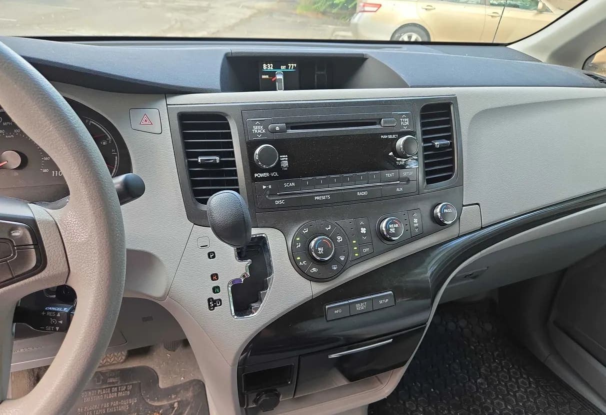 2011 Toyota Sienna LE van, view