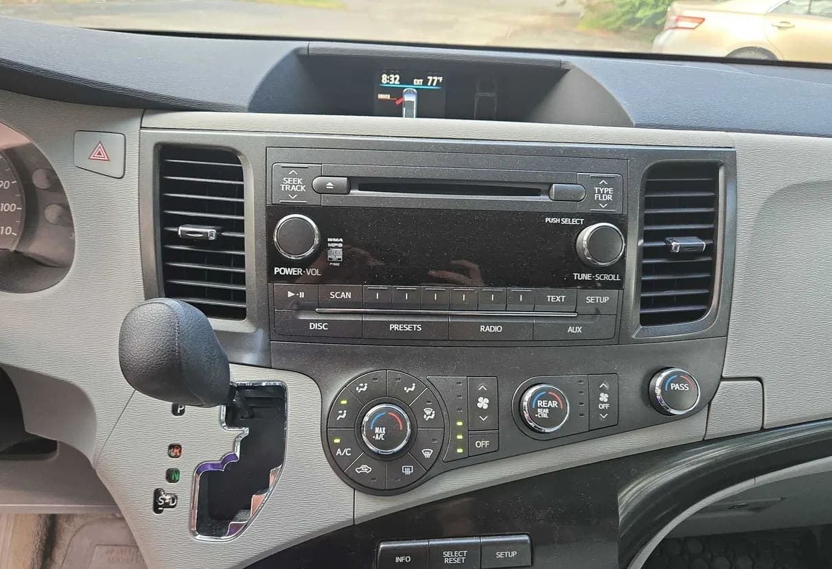 2011 Toyota Sienna LE van, view