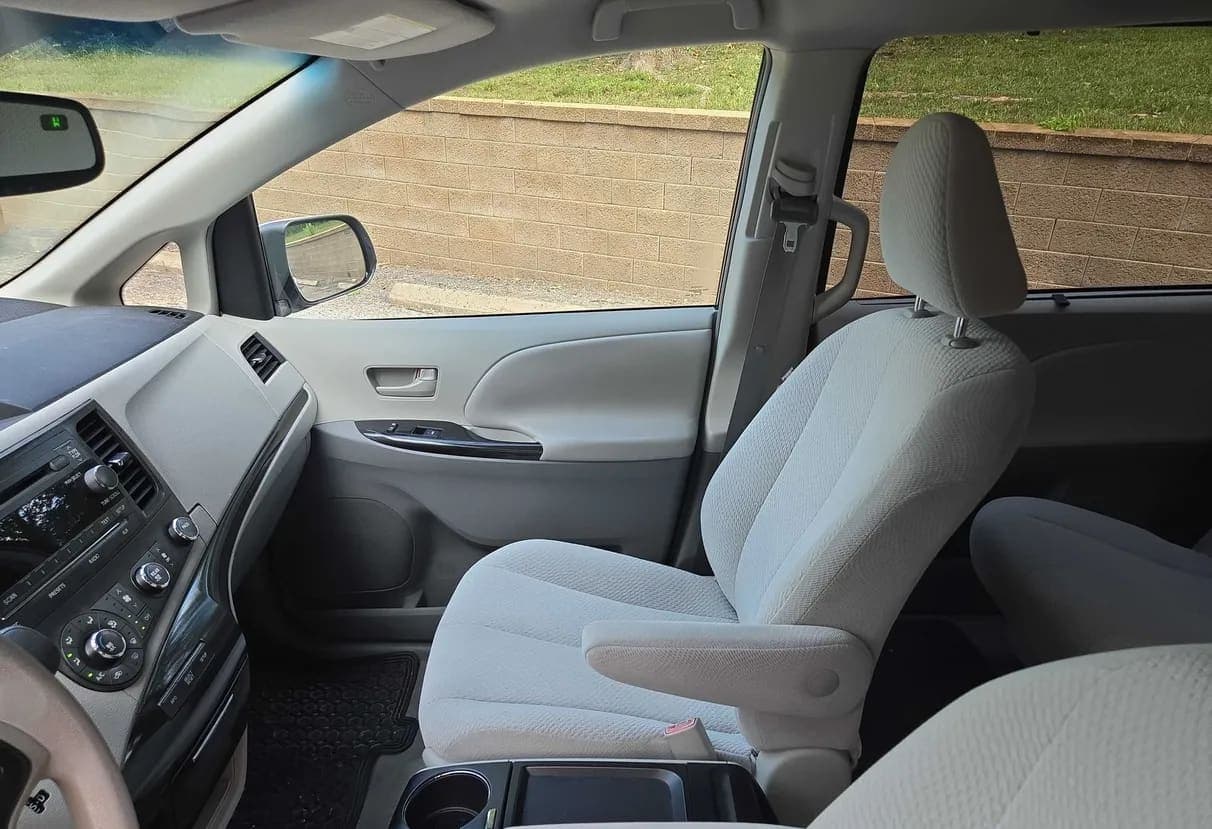 2011 Toyota Sienna LE van, view