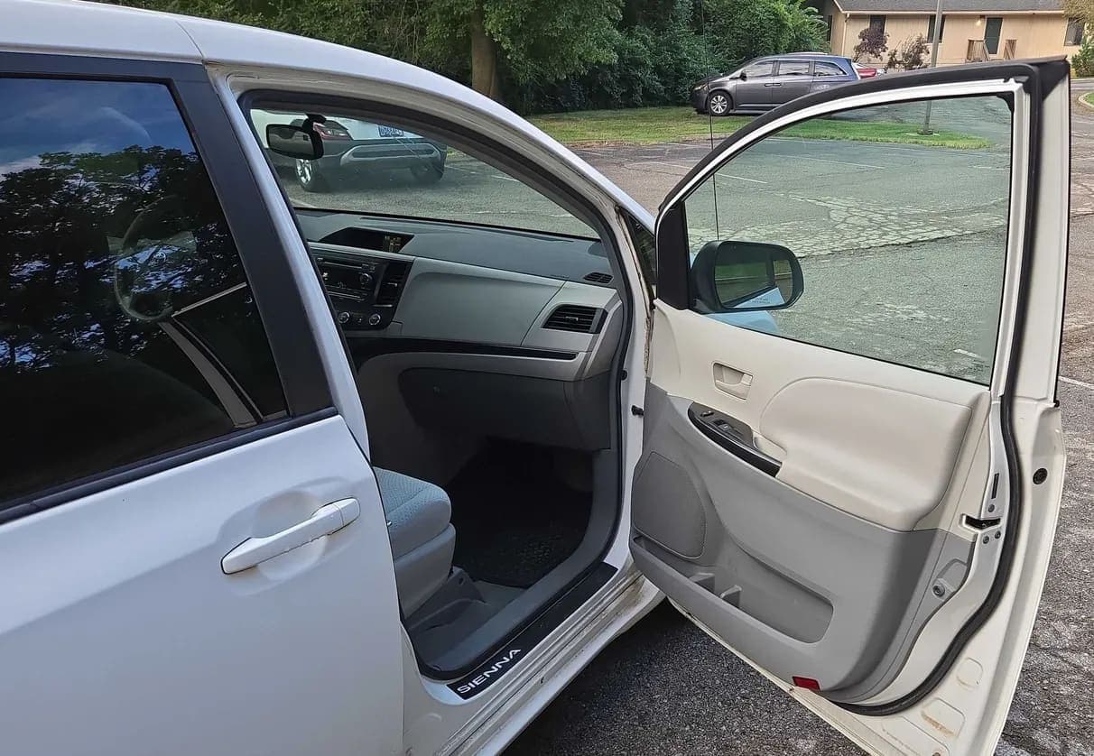 2011 Toyota Sienna LE van, view