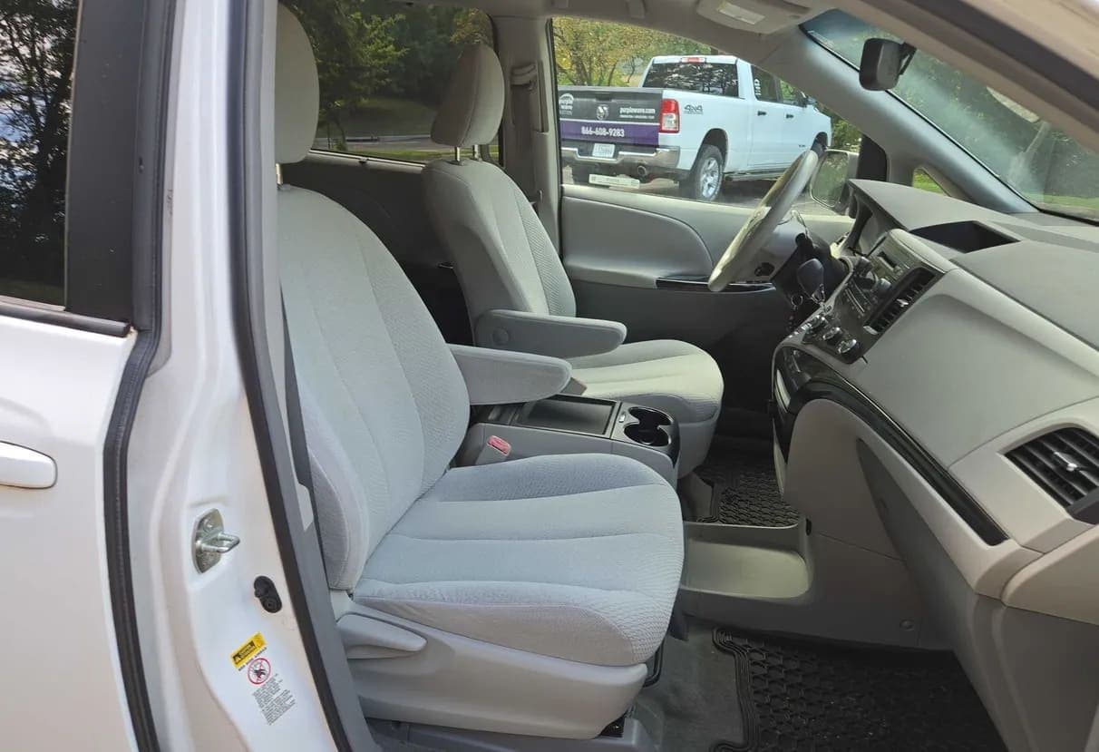 2011 Toyota Sienna LE van, view