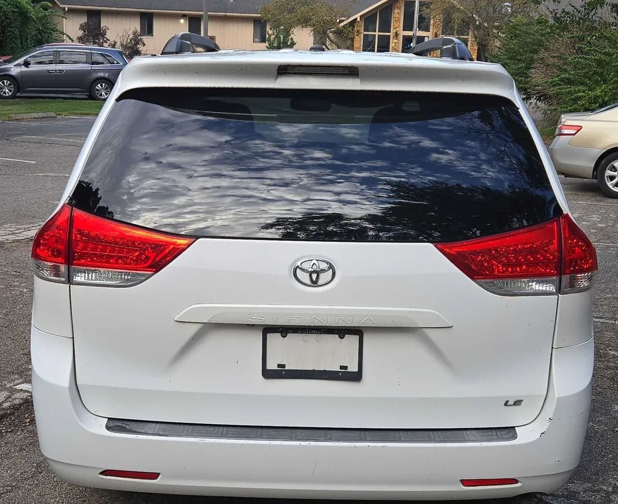 2011 Toyota Sienna LE van, view