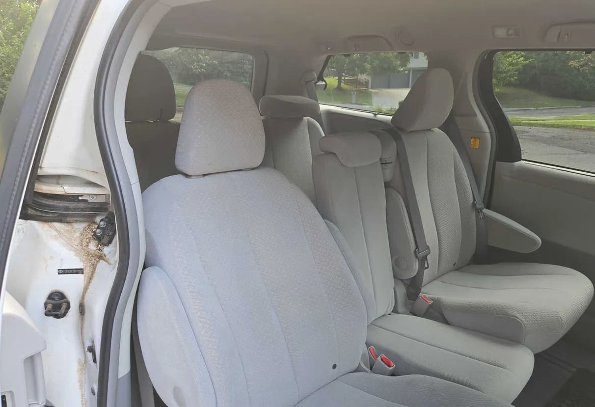 2011 Toyota Sienna LE van, view