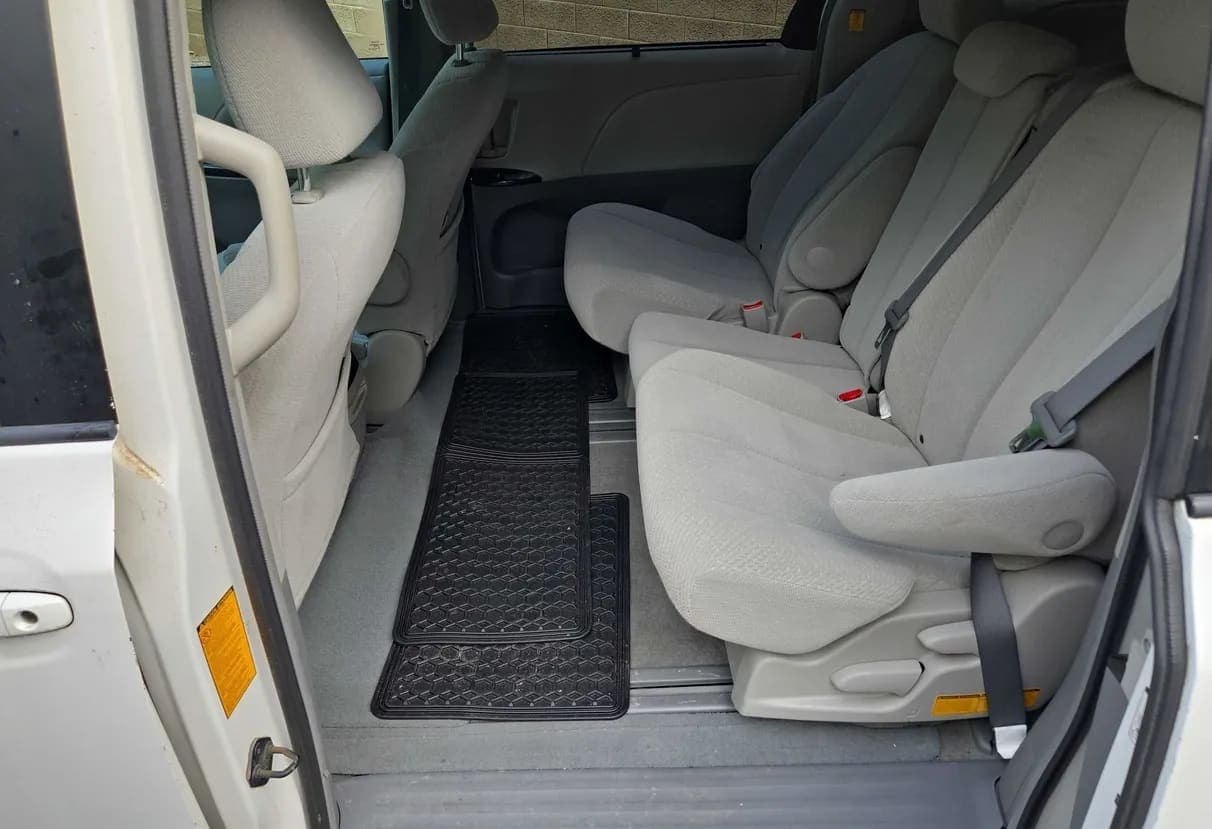 2011 Toyota Sienna LE van, view