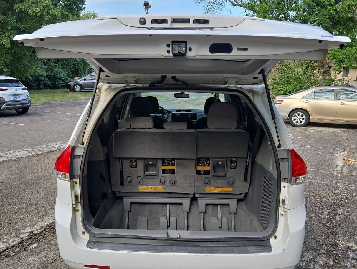 2011 Toyota Sienna LE van, view