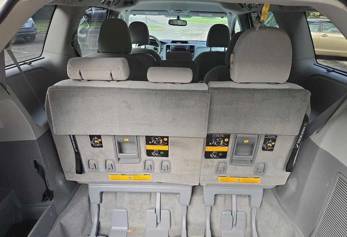 2011 Toyota Sienna LE van, view