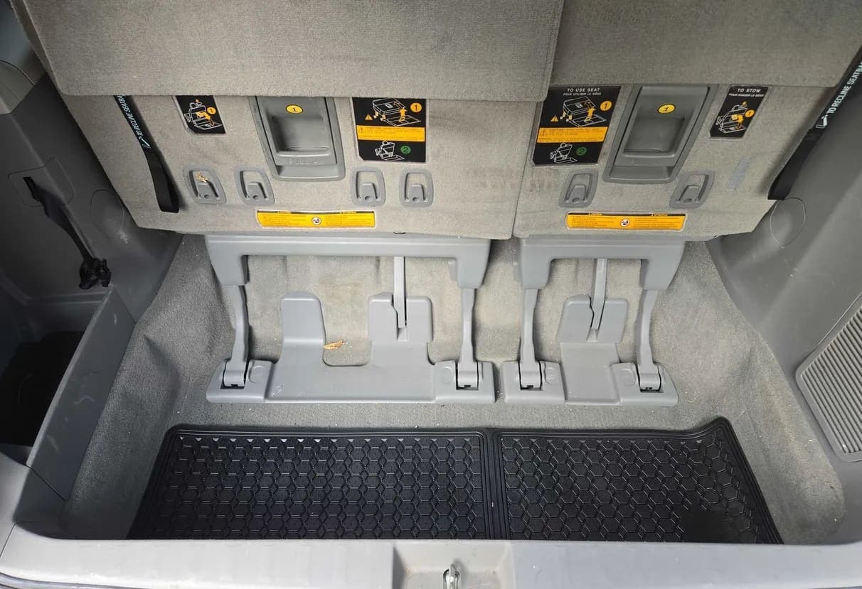 2011 Toyota Sienna LE van, view