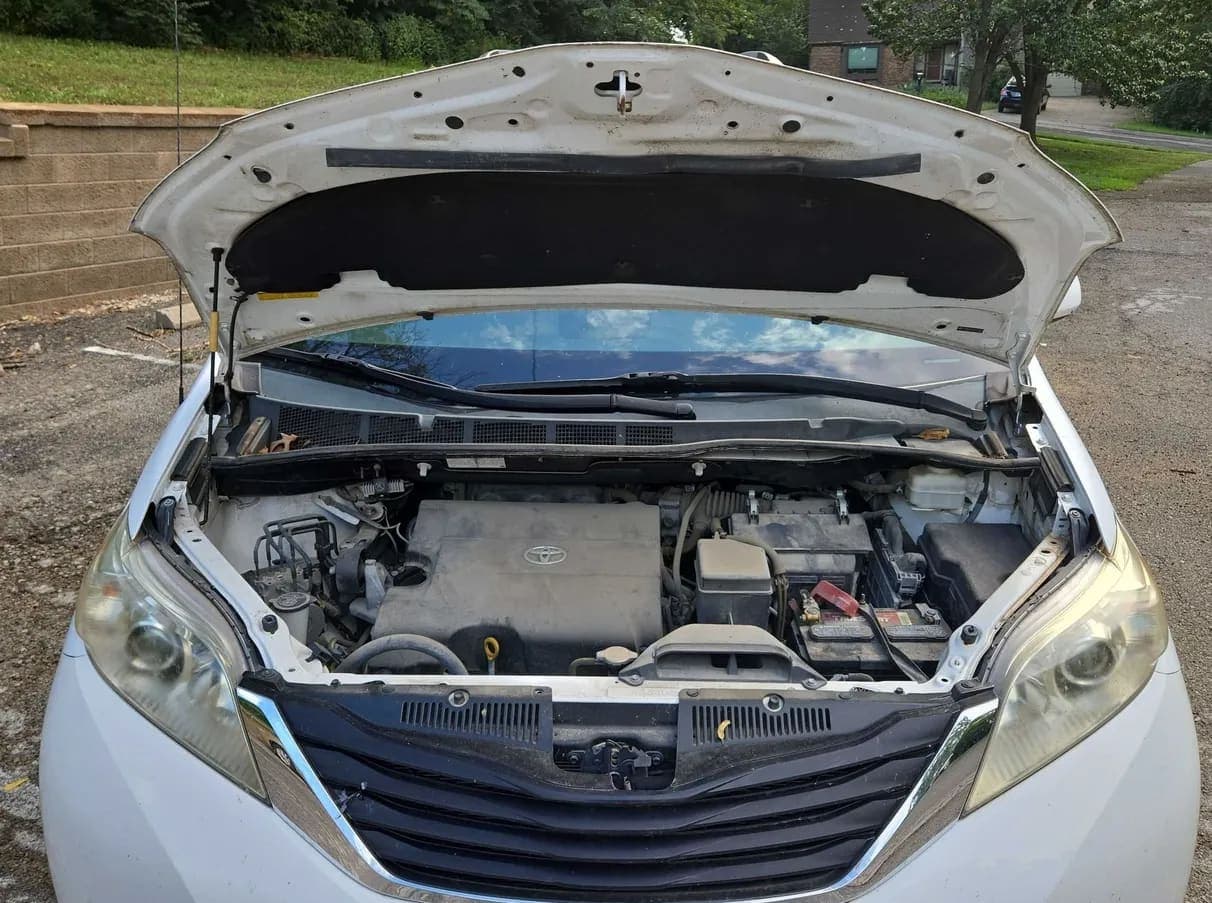 2011 Toyota Sienna LE van, view