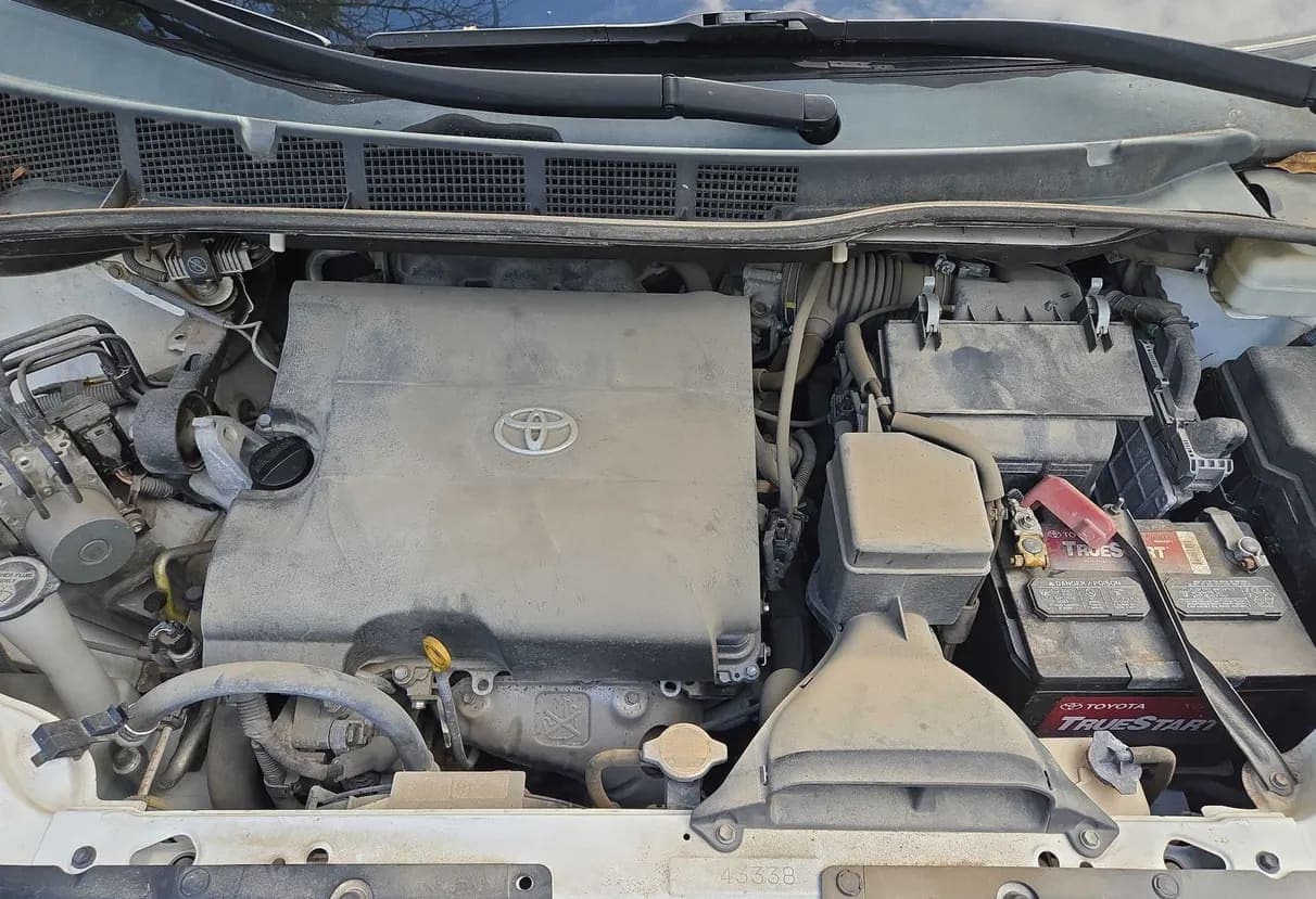 2011 Toyota Sienna LE van, view