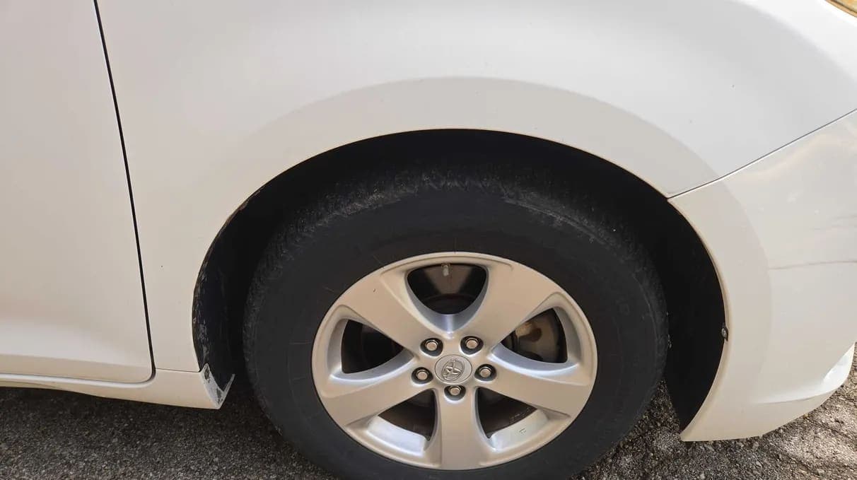 2011 Toyota Sienna LE van, view