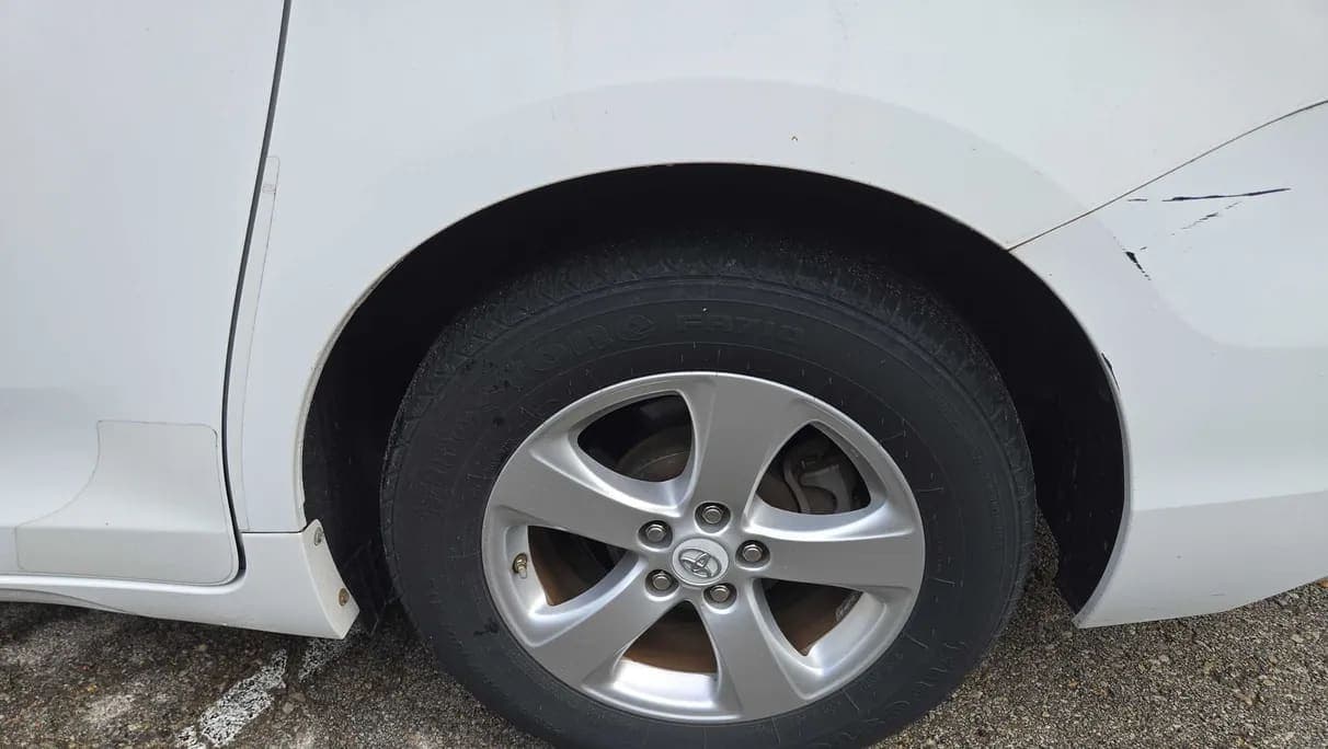 2011 Toyota Sienna LE van, view